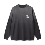 3A Gradient Washed Long Sleeve T-Shirt